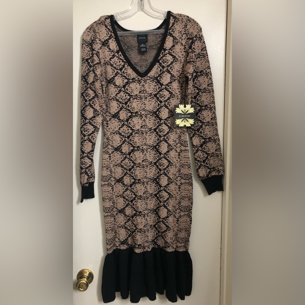 Brown dress